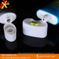 Oval flat 100/160ml press cap body tube massage